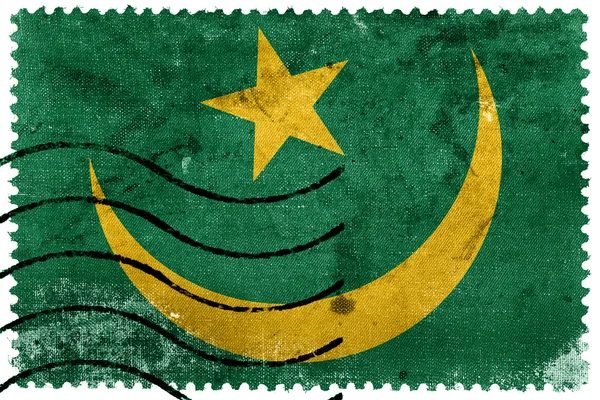 Mauritania Bandera - sello postal antiguo —  Fotos de Stock