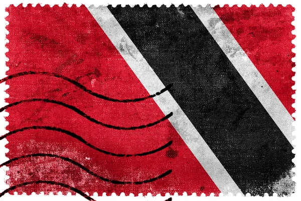 Dolar Trinidad a Tobago vlajky - staré poštovní známka — Stock fotografie