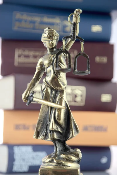 Symbole du droit et de la justice . — Photo