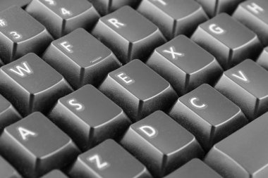 Klavye tuşları ile yazılı kelime seks