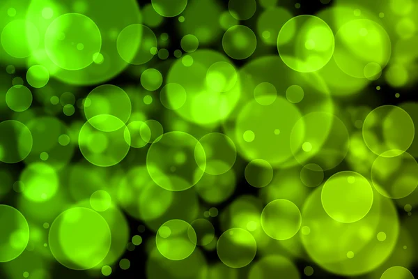 Groene bokeh abstracte licht achtergrond — Stockfoto