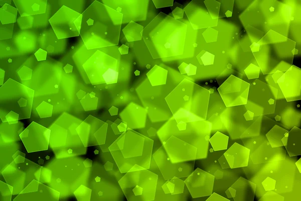 Зеленый абстрактный размытый фон с эффектом боке — стоковое фото