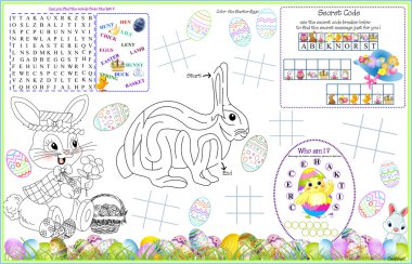 Paskalya Paskalya Yazdırılabilirlik Sayfası 10