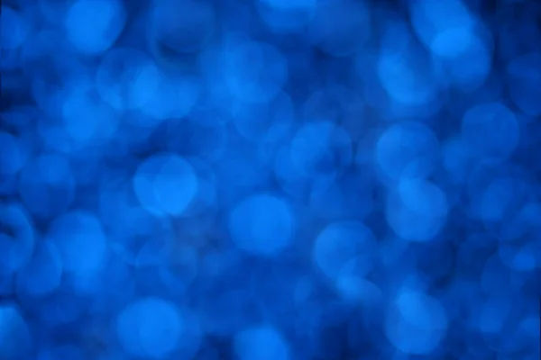 Zdekoncentrowany świąteczny niebieski tło bokeh uroczystości wakacje Obrazek Stockowy