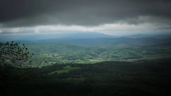 Buffalo River Canyon Arkansas Auf Dem Gipfel Des Mount Judea — Stockfoto