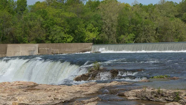 Grand Falls Shoal Creek Joplin Missouri — Foto de Stock