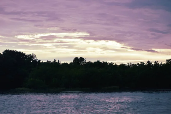 Piękne Niebo Bagnach Marco Island Południowo Zachodniej Florydy — Zdjęcie stockowe