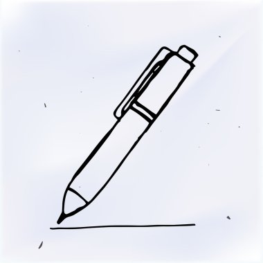 Doodle kalem hattı ile