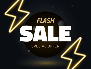 iş geçmişi ile neon Lightning'ler