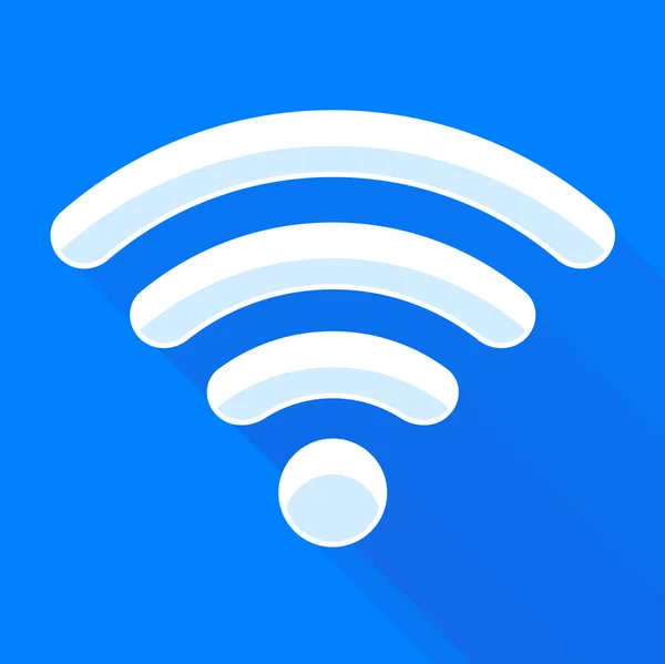 Señal Wi-Fi aislada — Vector de stock