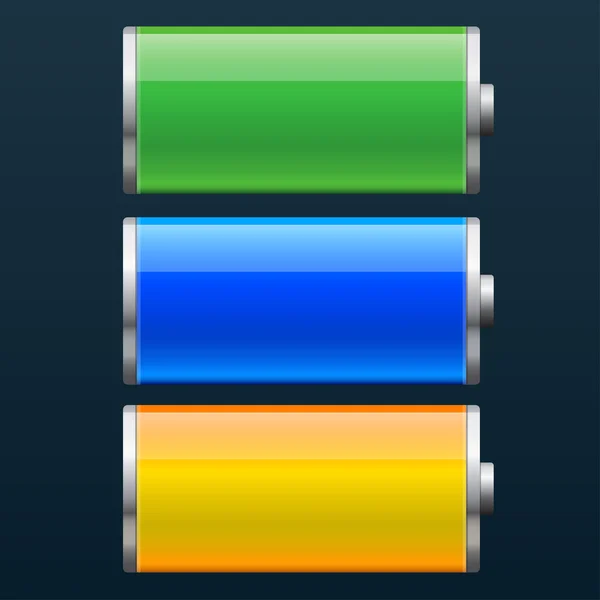 Ladezustand der Batterie — Stockvektor