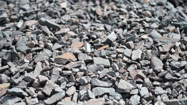 Texture Gray Stones Natural Origin Background — Stock Photo, Image