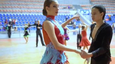 Yazı işleri. Rusya, Krasnodar, 14 Kasım 2020 Balo Dansı Şampiyonası