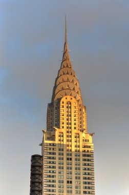 Chrysler Binası, günbatımı, New York City
