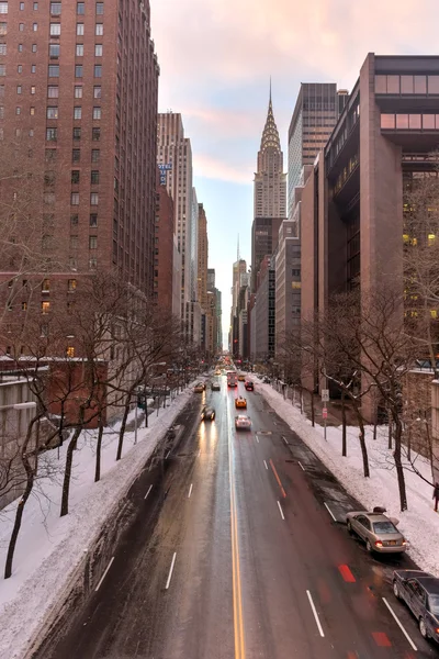 42nd street Manhattan — Zdjęcie stockowe