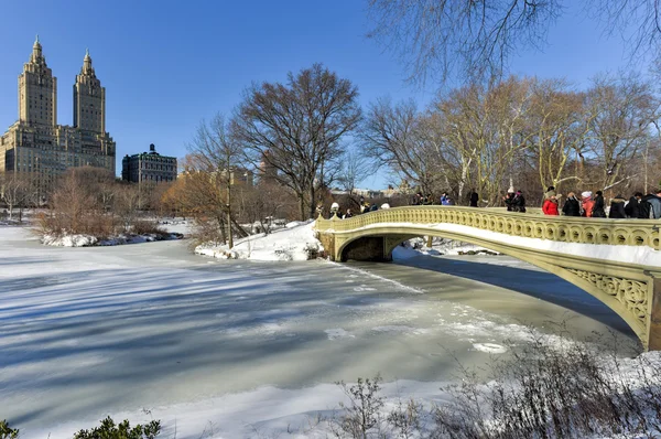 Bow Bridge - Central Park, New York — Stock Photo, Image