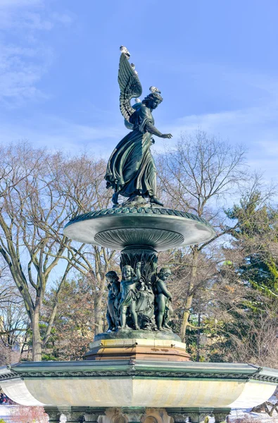 Bethesda Fountain - Central Park, Nueva York — Foto de Stock