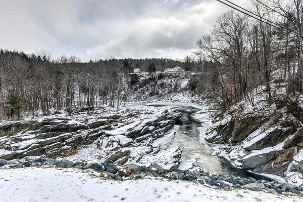 Quechee Nehri - Vermont — Stok fotoğraf