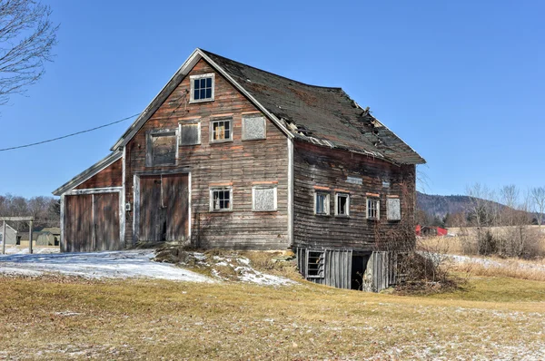 Terk edilmiş çiftlik - Vermont — Stok fotoğraf