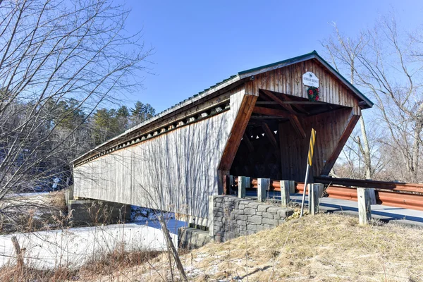 Vermont täckta bron — Stockfoto
