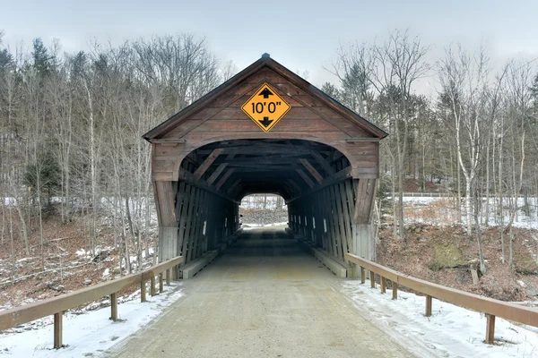 Vermont kapalı köprü — Stok fotoğraf