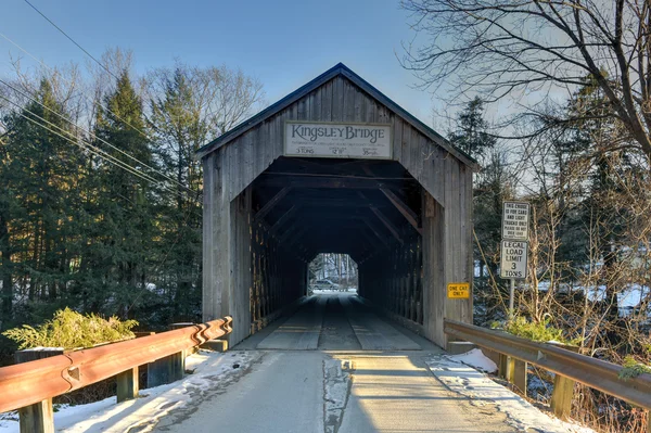 Vermont overdekt bruggetje — Stockfoto