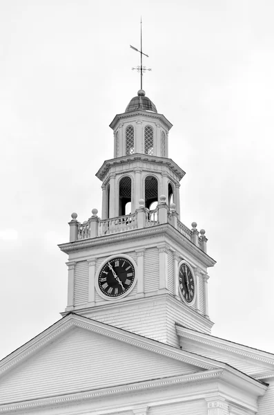 Pierwsze Congregational Kościół - Przystanek Woodstock, Vermont — Zdjęcie stockowe