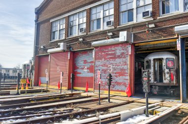 240 street tren yarda (Van Cortlandt Yard)