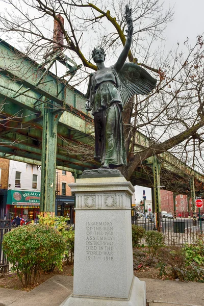 Freedom Triangle - Brooklyn, New York – stockfoto