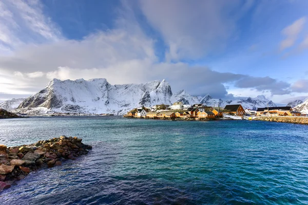 Reine, Lofoten Adaları, Norveç — Stok fotoğraf