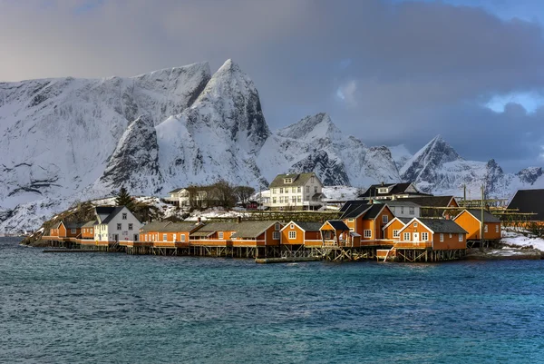 Reine, Norvégia Lofoten-szigetek — Stock Fotó