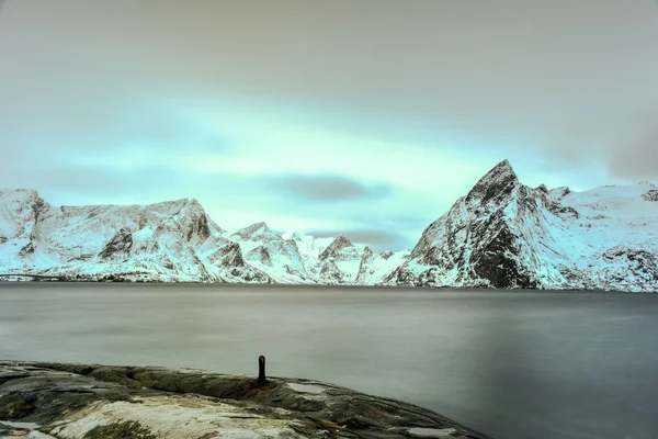 Hamnoy-罗弗敦岛挪威 — 图库照片