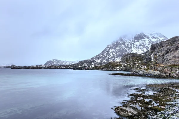 Reine, Norwegia na Lofotach — Zdjęcie stockowe