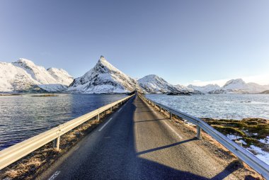 Fredvang köprüleri - Lofoten Adaları, Norveç