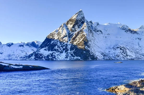 Hamnoy - Lofoten Adası, Norveç — Stok fotoğraf