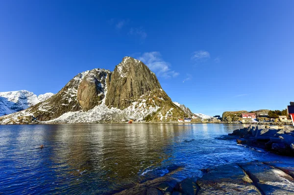 Hamnoy - Lofoten Adası, Norveç — Stok fotoğraf