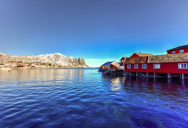 Reine, Lofoten Adaları, Norveç — Stok fotoğraf