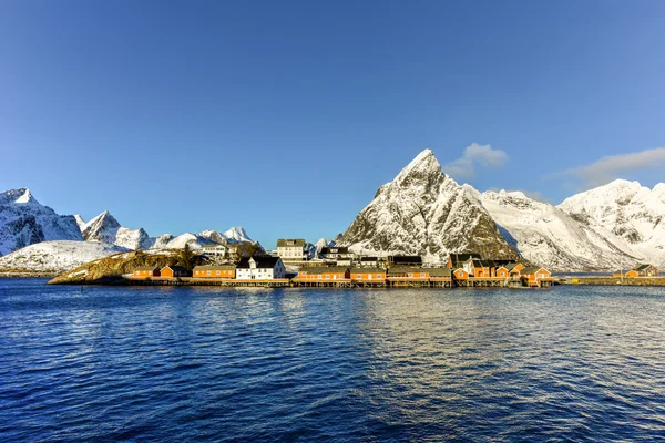 Reine, Lofotens öar, Norge — Stockfoto