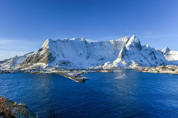 Reine, Lofoten Adaları, Norveç — Stok fotoğraf