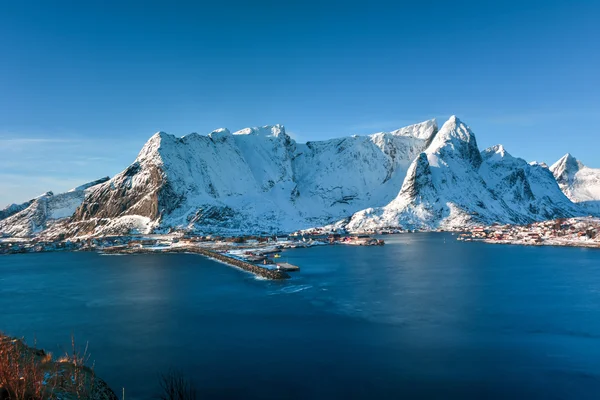 Reine, Lofotens öar, Norge — Stockfoto