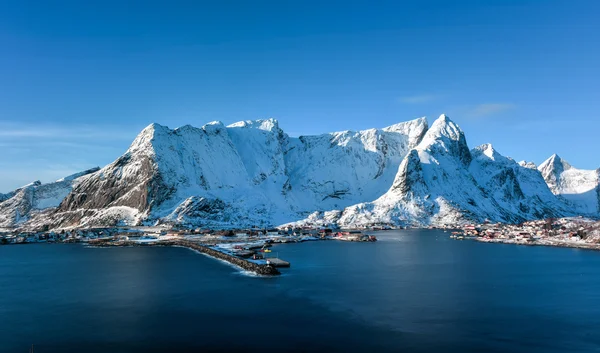 レーヌ、ノルウェーのロフォーテン諸島 — ストック写真