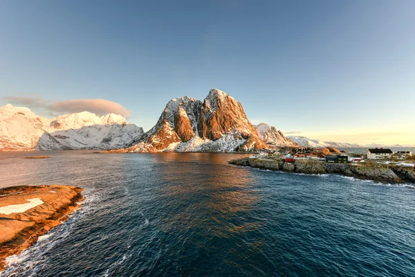 Hamnoy-罗弗敦岛挪威 — 图库照片