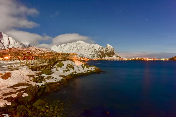 Reine, Lofoten Adaları, Norveç — Stok fotoğraf