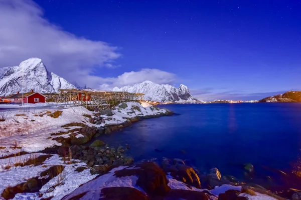 Reine, Lofoten Adaları, Norveç — Stok fotoğraf