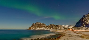 Utakleiv beach, Lofoten Adaları, Norveç