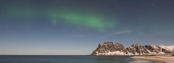 Utakleiv beach, Lofoten Adaları, Norveç — Stok fotoğraf