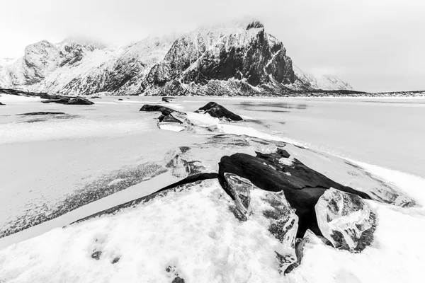 Eggum、ノルウェーのロフォーテン諸島 — ストック写真