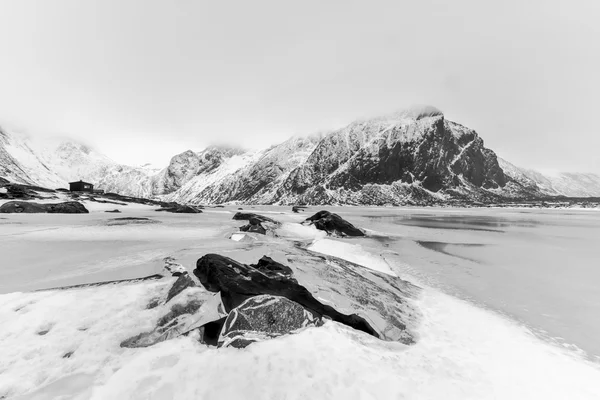 Eggum, Lofoten 섬, 노르웨이 — 스톡 사진