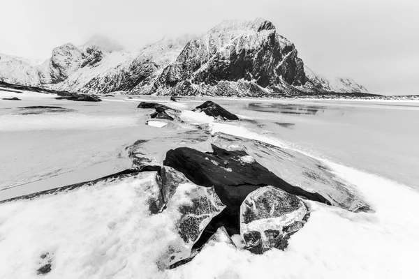 Eggum, Lofoten 섬, 노르웨이 — 스톡 사진