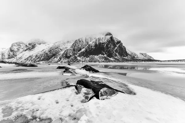 Eggum, Lofoten 섬, 노르웨이 — 스톡 사진